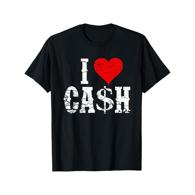 I Love Cash | Dollar Money T-Shirt made in usa Hoodie, Sweatshirt | UrbanDripWear.com