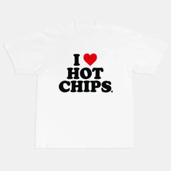 I Love Hot Chips T-Shirt , Unisex, Gift, Graphic T Shirt, Gift For Him, Gift For Her Hoodie, Sweatshirt | UrbanDripWear.com