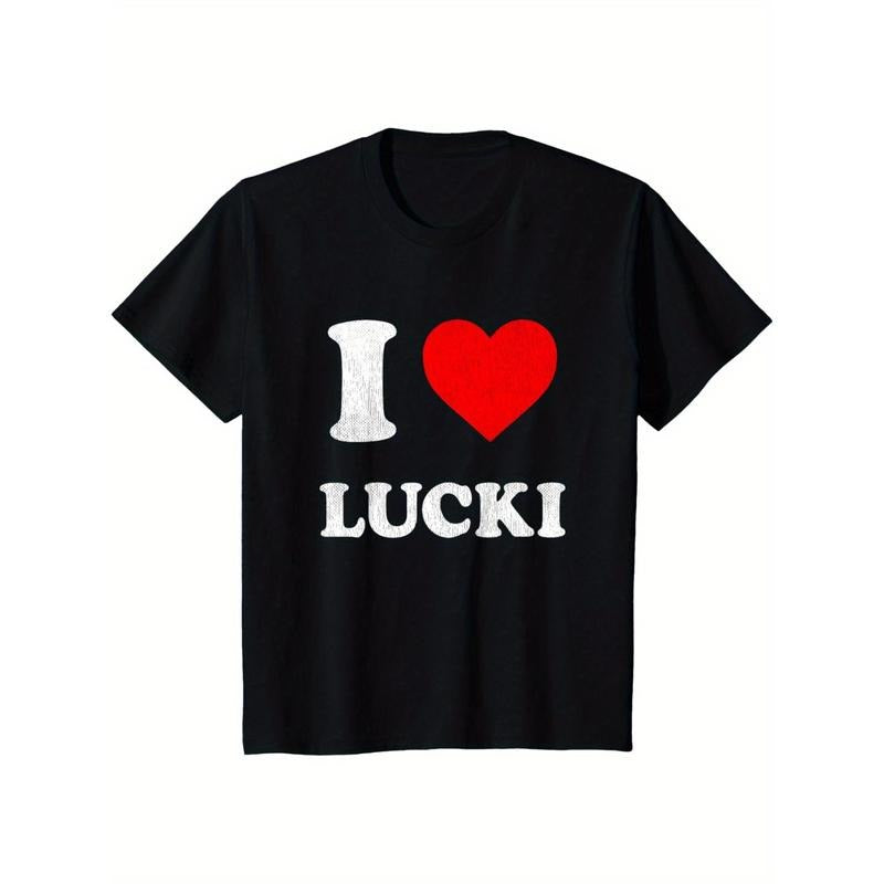 I Love Lucki Shirt T-Shirt made in usa Hoodie, Sweatshirt | UrbanDripWear.com
