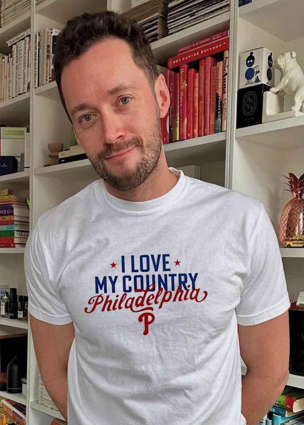 I Love My Country Philadelphia P shirt