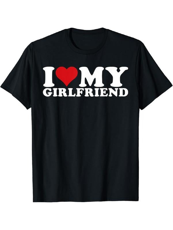 I Love My Girlfriend I Heart My Girlfriend GF T-Shirt Graphic Streetwear Hoodie, Sweatshirt | UrbanDripWear.com