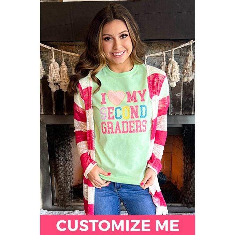 I Love My Grade Level Teacher T-Shirt Hoodie, Sweatshirt | UrbanDripWear.com