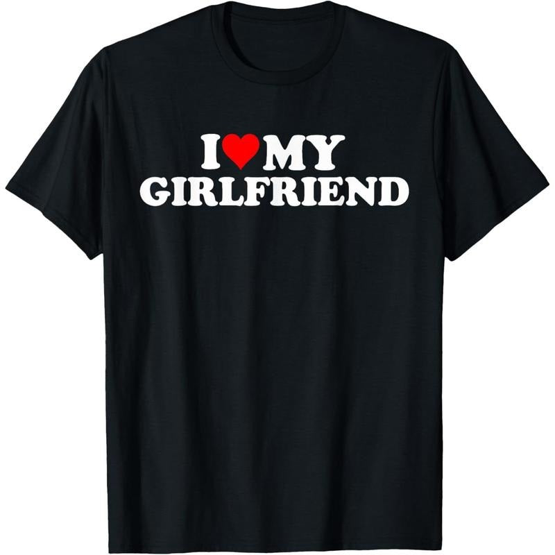 I Love My Hot Girlfriend I Heart My Hot Girlfriend Funny T-Shirt made in usa Hoodie, Sweatshirt | UrbanDripWear.com
