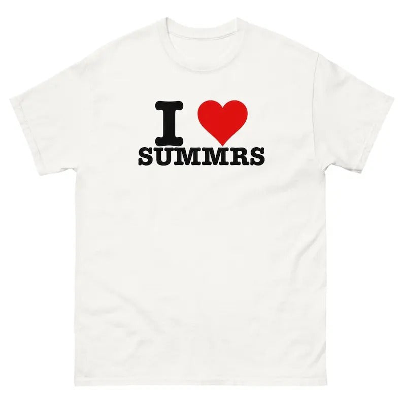 I Love SUMMRS Funny T-Shirt I Heart summrs Graphic T Shirt, I love T-Shirt, I heart shirt, Love Shirt, Unisex Shirt...