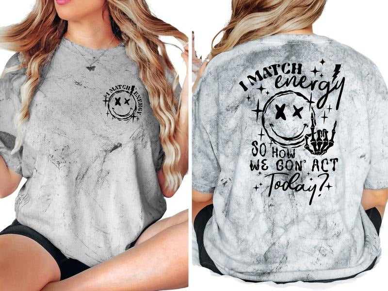 I Match Energy Women's Tops (T-Shirt, Sweatshirt, & Hoodie) | UrbanDripWear.com