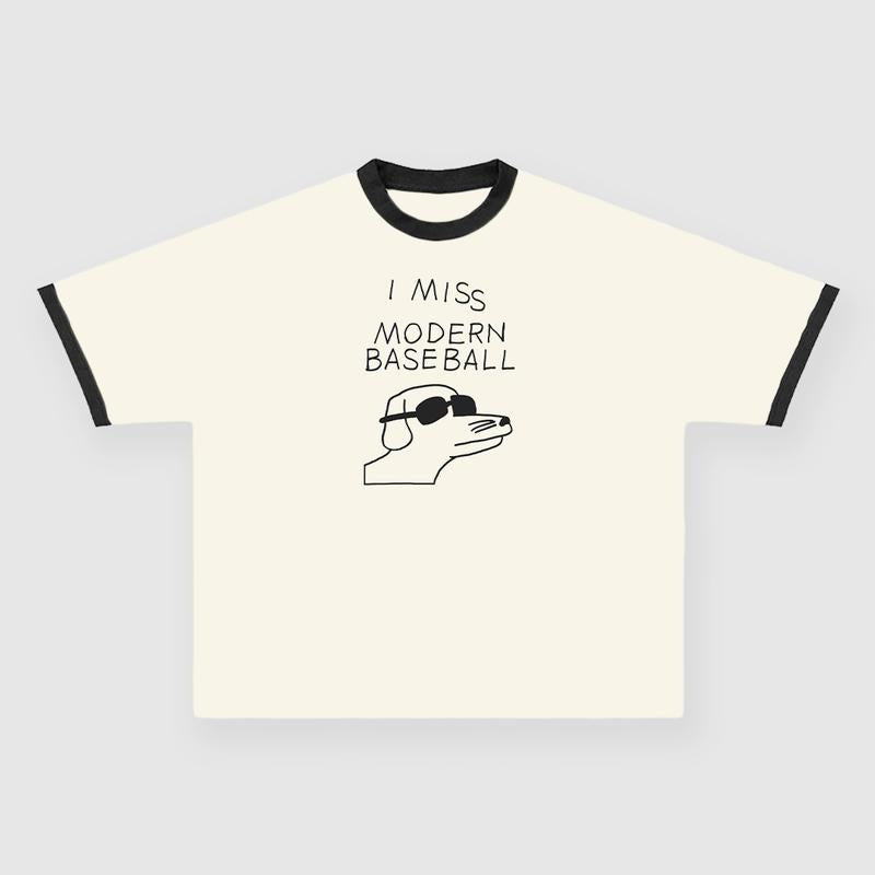 I Miss Modern Baseball Custom Printed T-Shirt Hoodie, Sweatshirt | UrbanDripWear.com