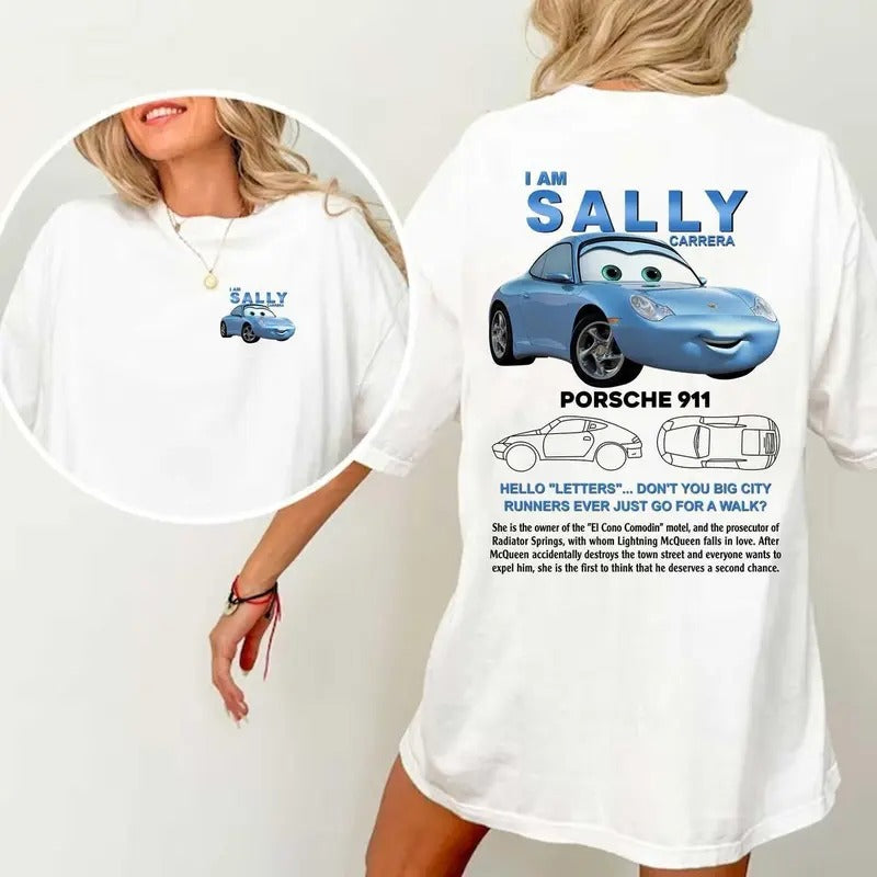 I am Sally T-Shirt DRG, Couples Car Sweatshirt DRG Comfort Womenswear Hoodie | UrbanDripWear.com