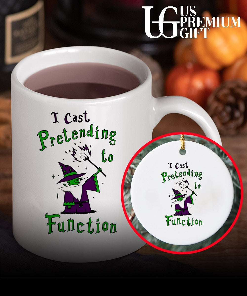 I cast pretending to function wizard dungeons and dragons shirt