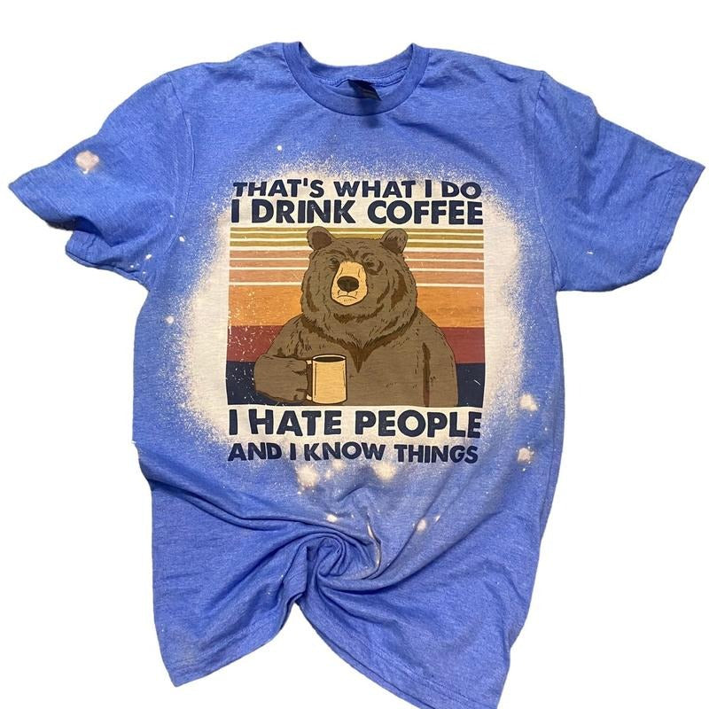 I drink coffee and Know things t-shirt Hoodie, Sweatshirt | UrbanDripWear.com