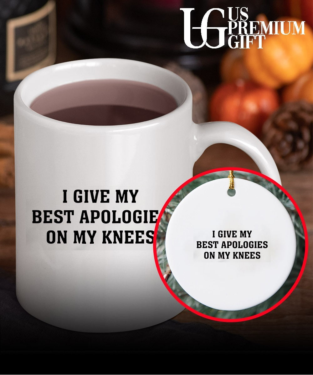 I give my best apologies on my knees shirt