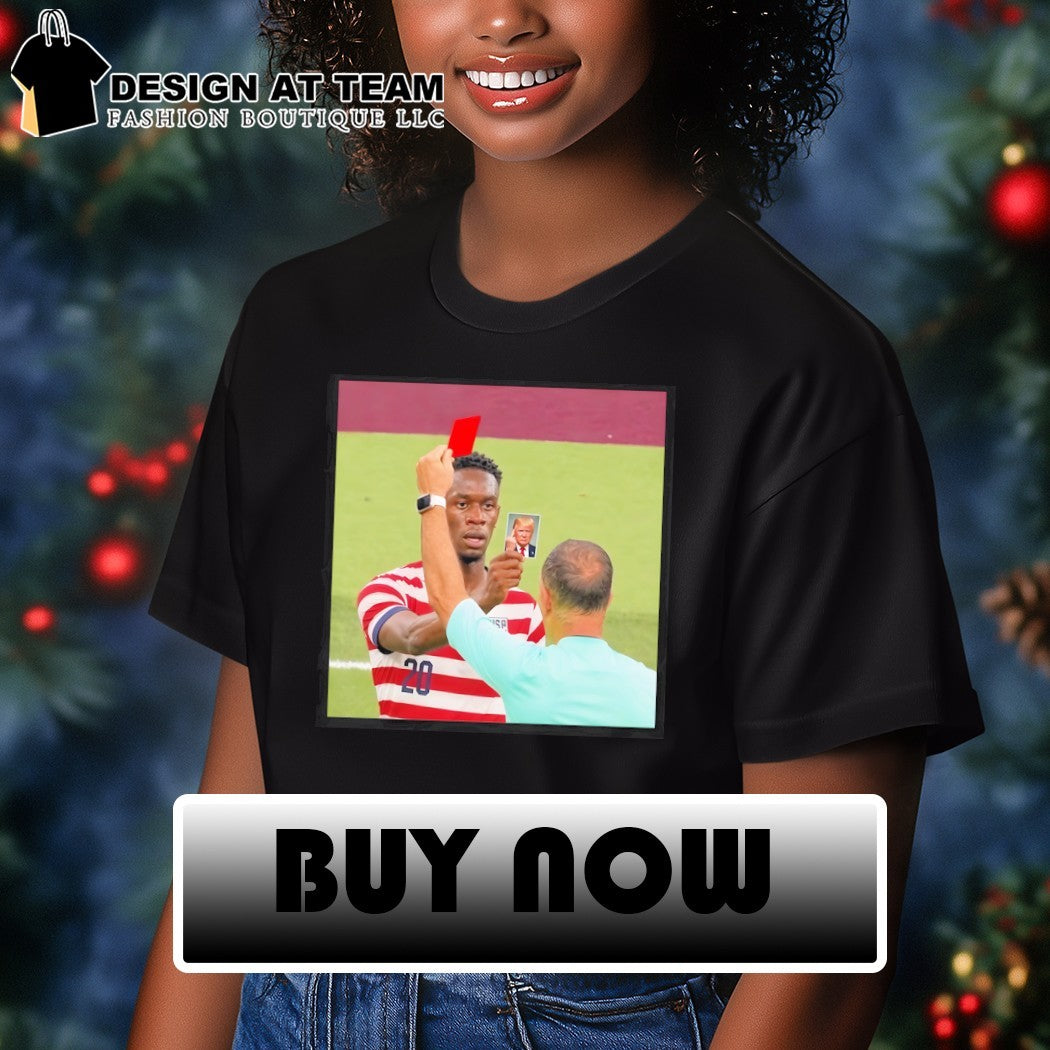 I have the Trump card Folarin Balogun USA Soccer World Cup 2026 shirt