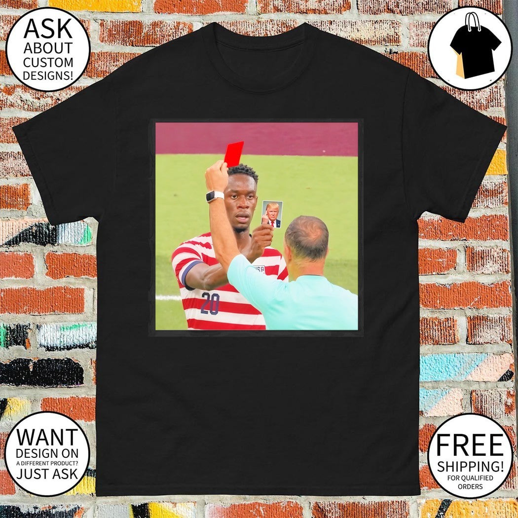 I have the Trump card Folarin Balogun USA Soccer World Cup 2026 shirt