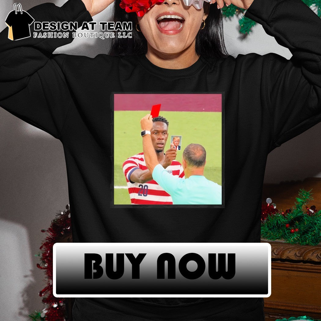 I have the Trump card Folarin Balogun USA Soccer World Cup 2026 shirt