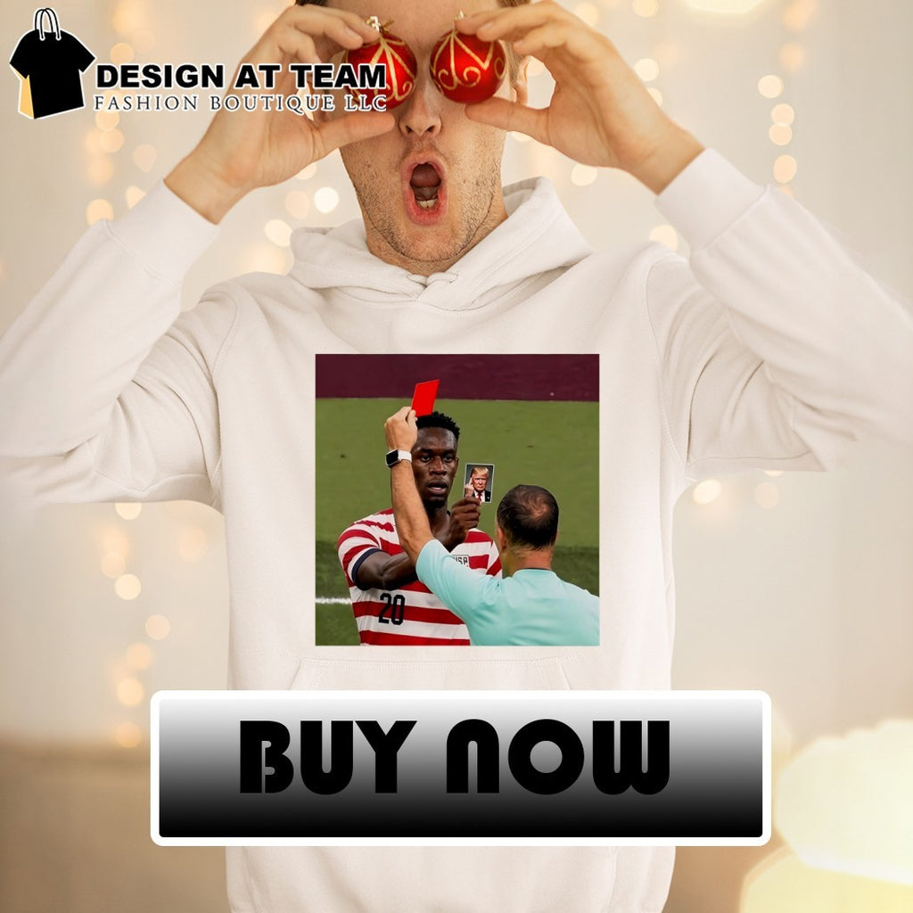 I have the Trump red card Folarin Balogun USA Soccer World Cup 2026 shirt