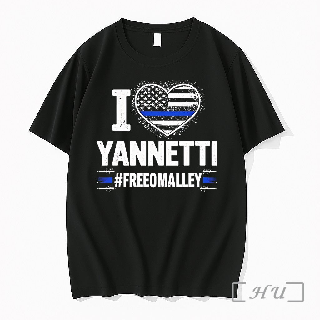 I Love Yannetti Hashtag Free Omalley Tshirts Sweater Hoodie Jpg