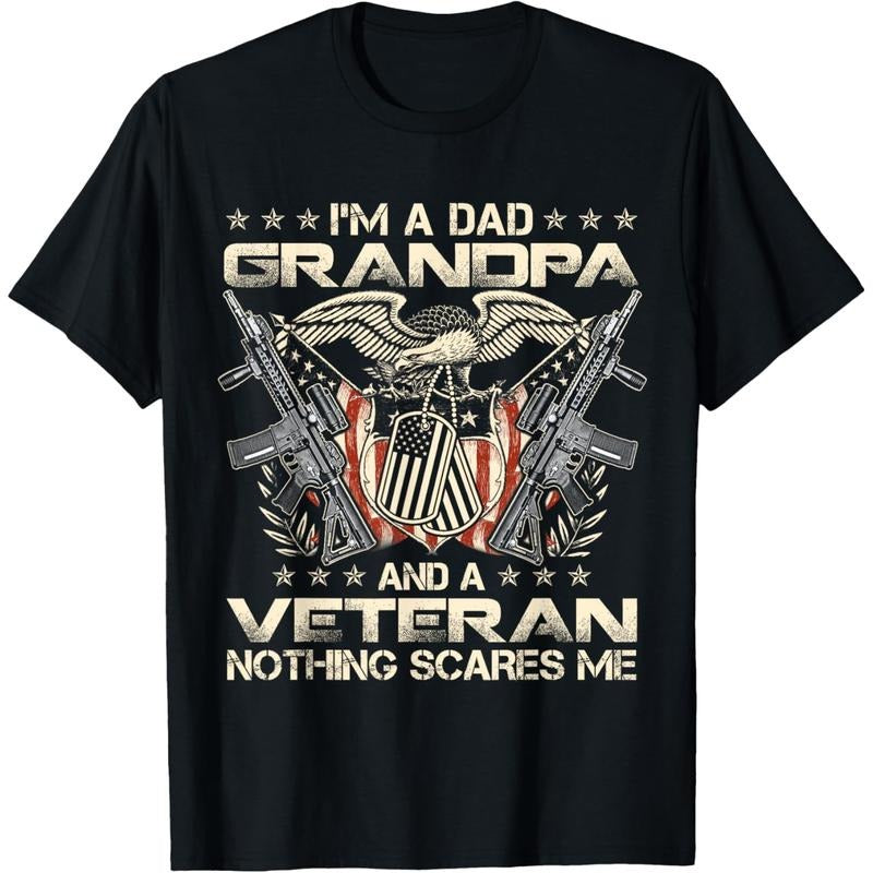 I'm A Dad Grandpa And Veteran Funny Retro For Papa Grandpa T-Shirt Hoodie, Sweatshirt | UrbanDripWear.com