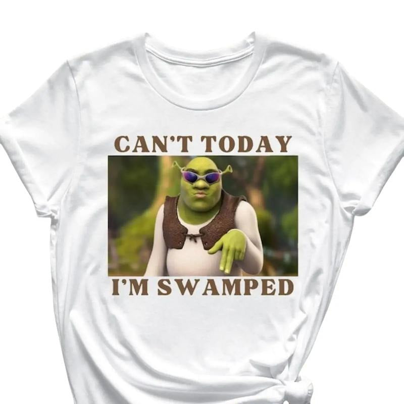 I'm Swamped Shirt, Shrek Shirt, Funny Shirt, Sarcastic Shirt, Cant Today, Meme Shirt Hoodie, Sweatshirt | UrbanDripWear.com