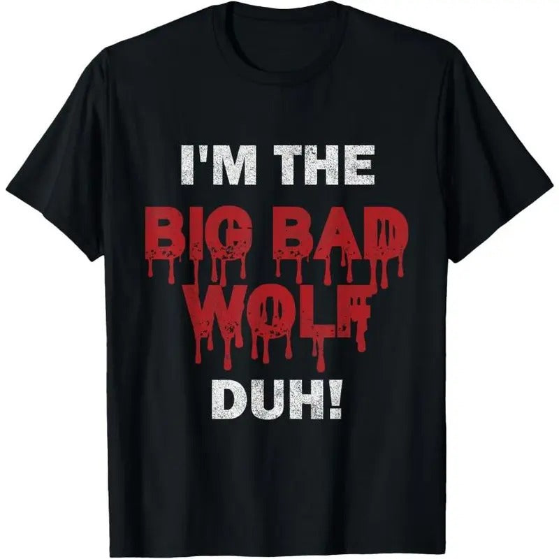 I'm the bad wolf duh costume for DIY halloween party T-Shirt Hoodie, Sweatshirt | UrbanDripWear.com