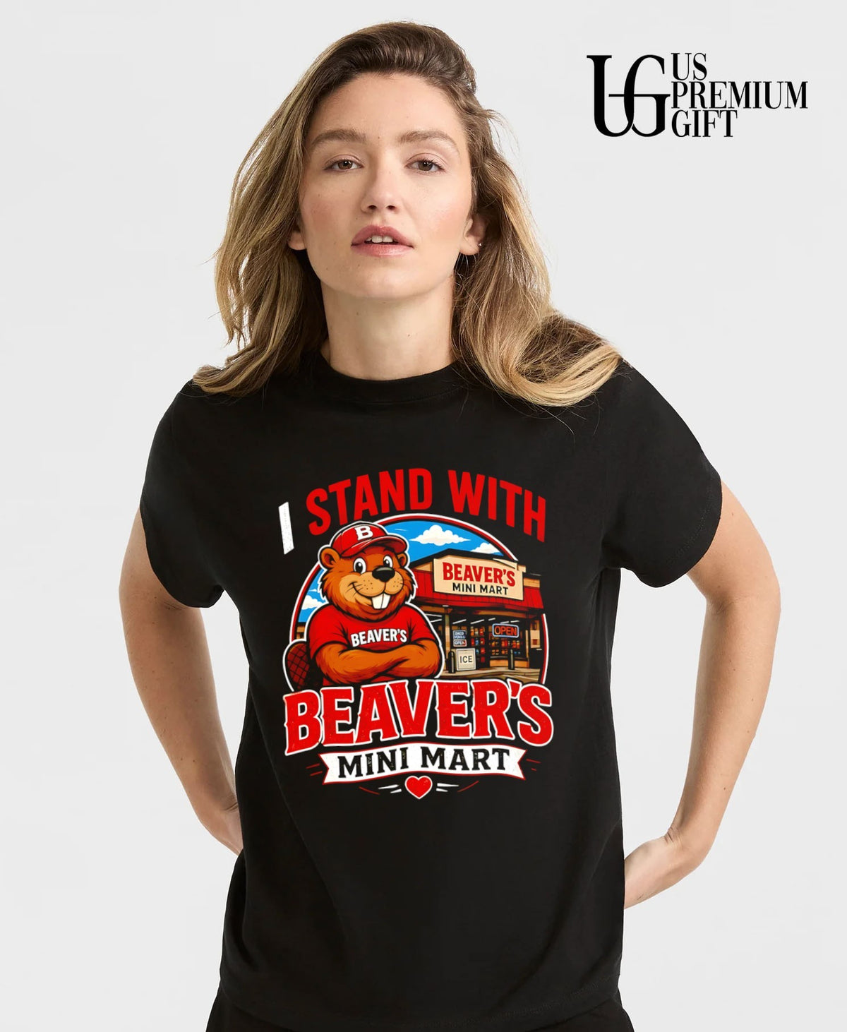 I stand with Beaver’s Mini Mart shirt