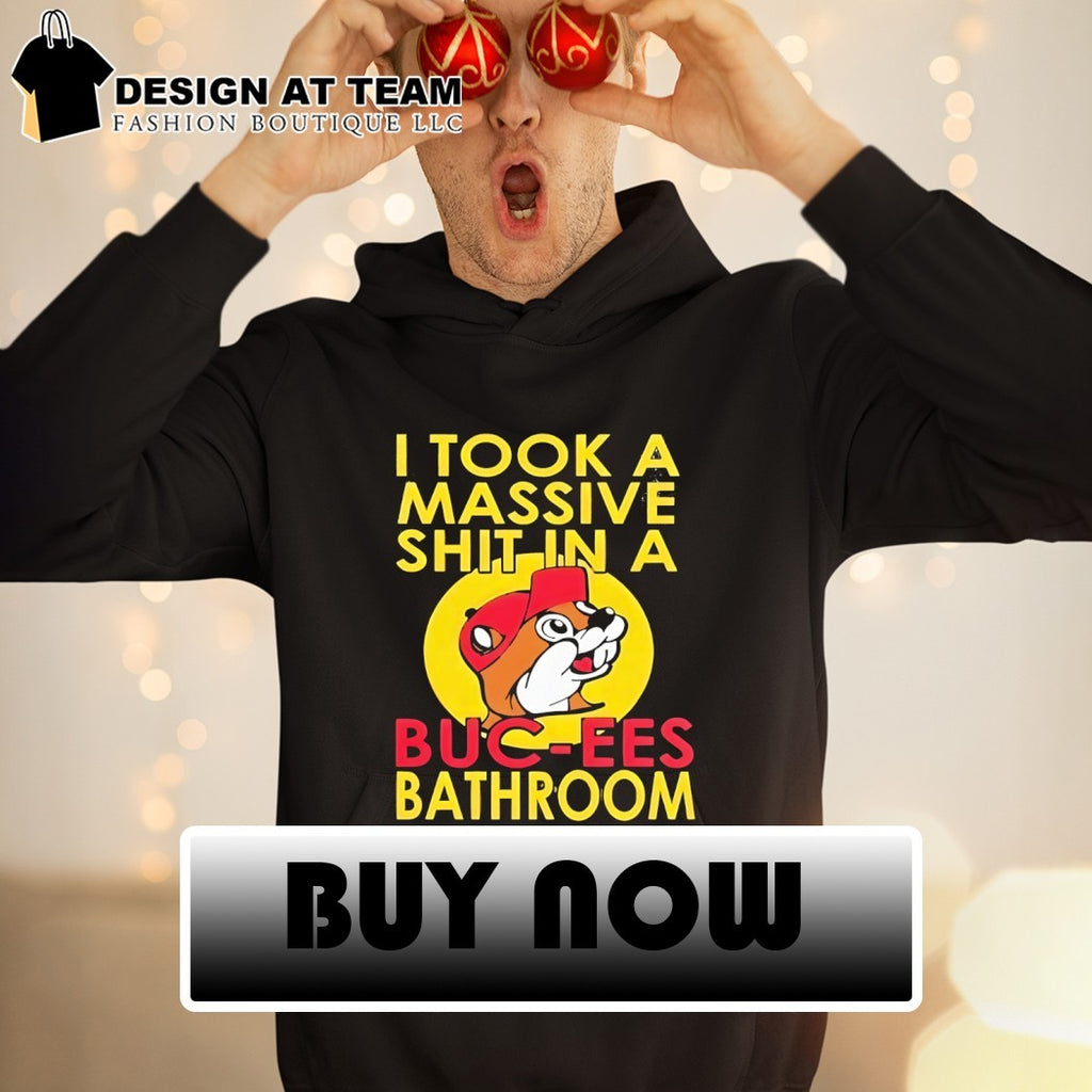 I took a massive shit in a Buc-ee’s bathroom logo shirt