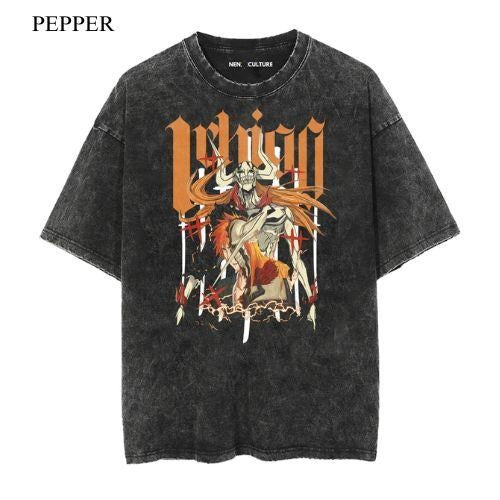 ICHIGO VINTAGE VINTAGE OVERSIZE T-SHIRT, ANIME MANGA T-SHIRT, UNISEX T-SHIRT, GIFT FOR HIM Hoodie, Sweatshirt
