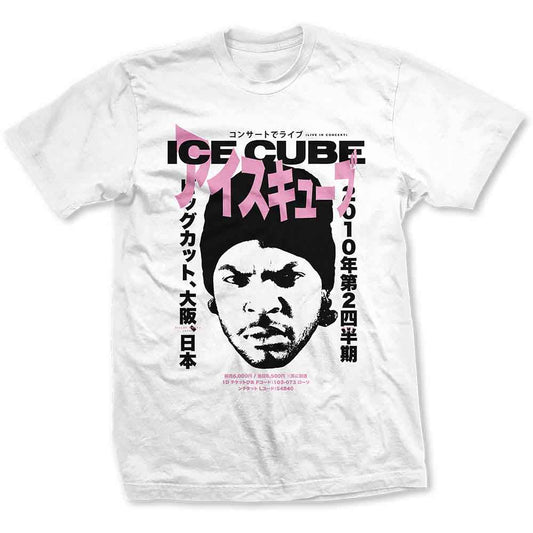 Ice Cube | Official Band T-Shirt | Beanie Kanji (Back Print) Style001