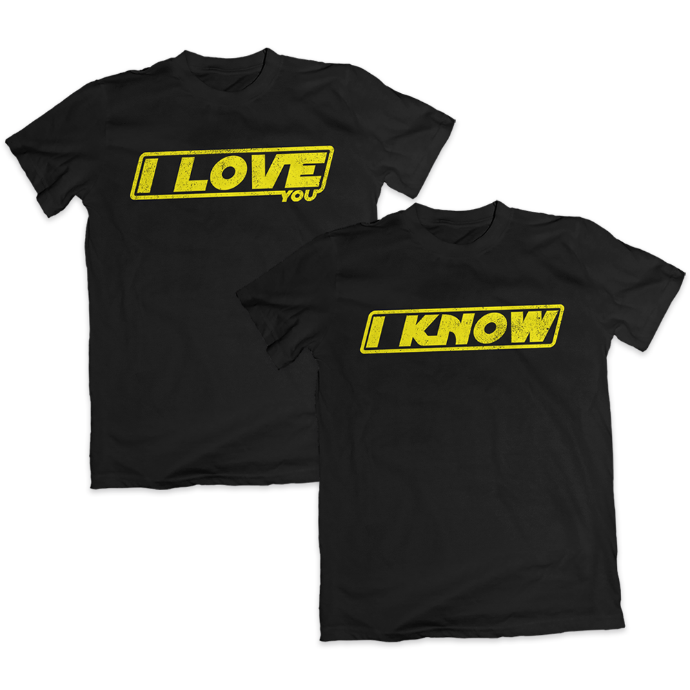 I LOVE YOU / I KNOW - Twinning Tees