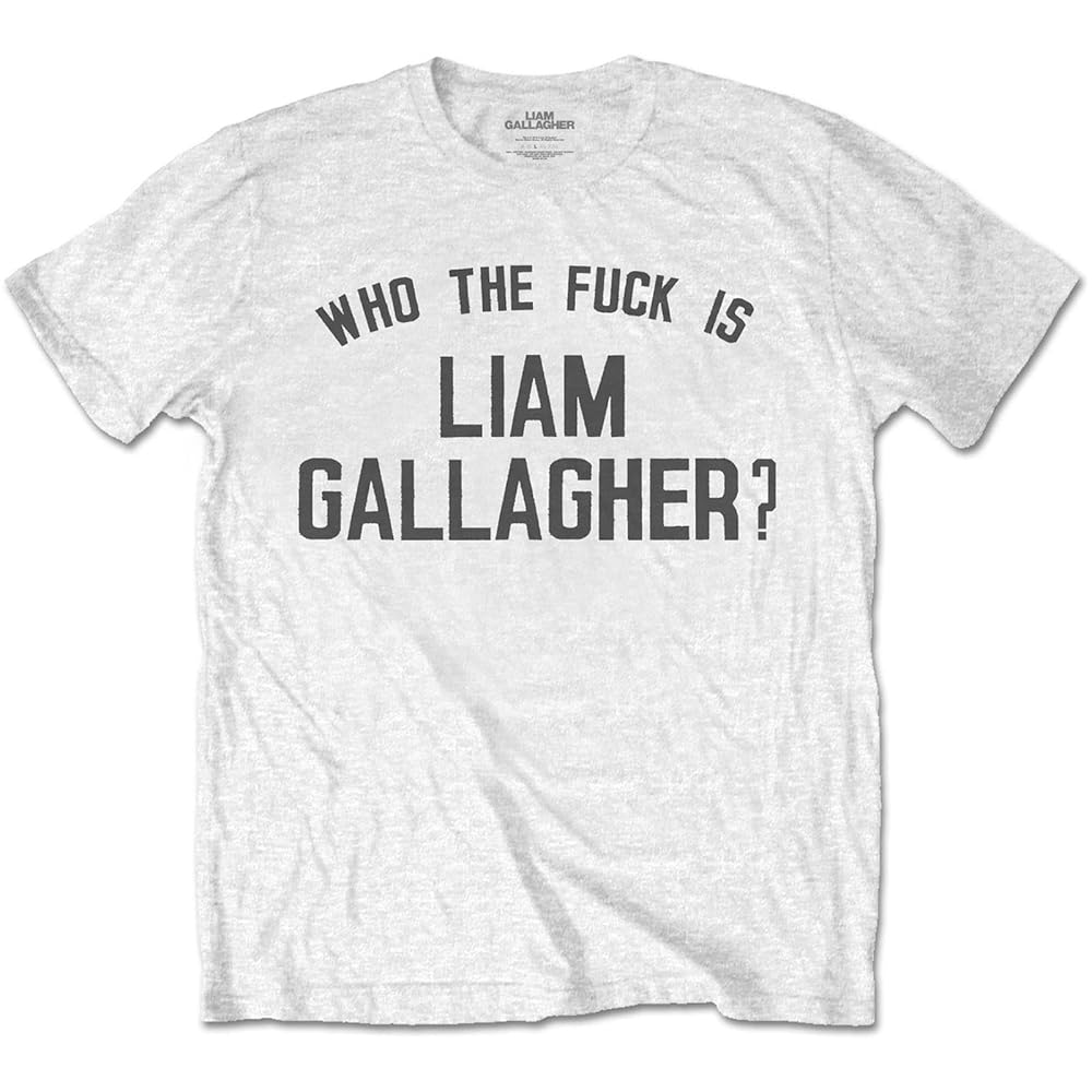 Liam Gallagher Unisex T-shirt , Who The Fuck... Style001