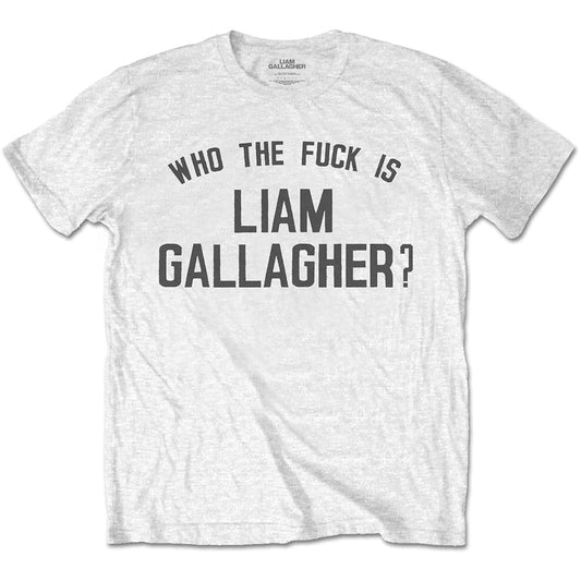 Liam Gallagher Unisex T-shirt , Who The Fuck... Style001