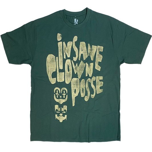 "Face Paint" T-Shirt In Green