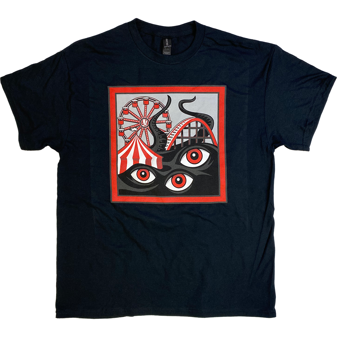 "Dark Carnival Games 2025" T-Shirt In Black