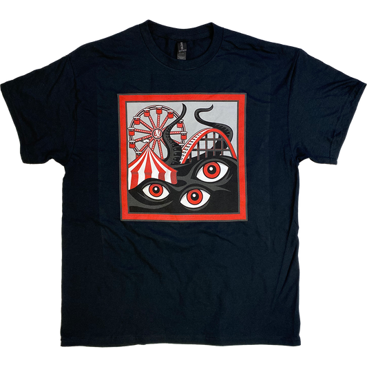 "Dark Carnival Games 2025" T-Shirt In Black