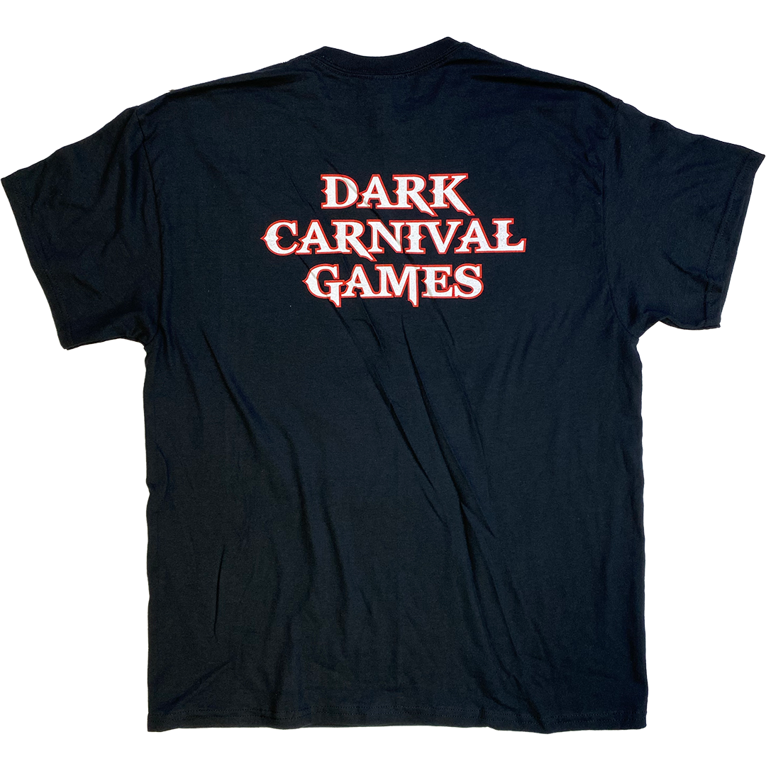 "Dark Carnival Games 2025" T-Shirt In Black