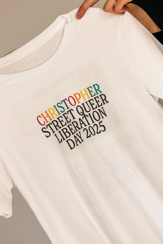 Christopher Street Queer Liberation Day 2025/Pride Is Going Back To The Roots Unisex T-Shirt
