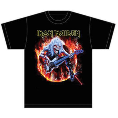 Iron Maiden | Official Band T-Shirt | Fear Live Flames