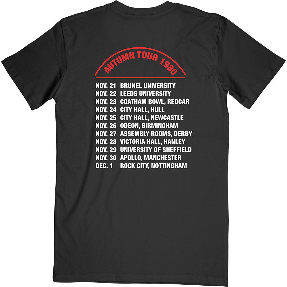 Iron Maiden | Official Band T-Shirt | Autumn Tour 1980 (Back Print)