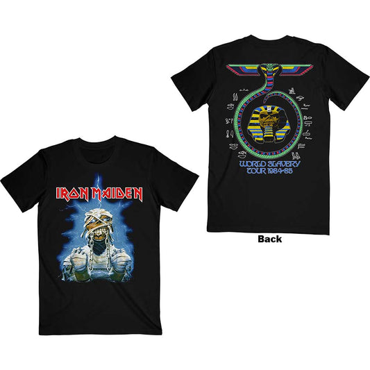 IRON MAIDEN Attractive T-Shirt, World Slavery Tour '84 - '85