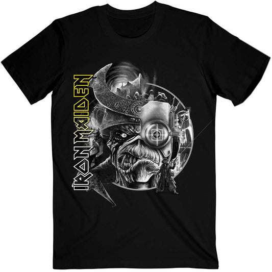 IRON MAIDEN Attractive T-Shirt, The Future Past Tour '23 BW