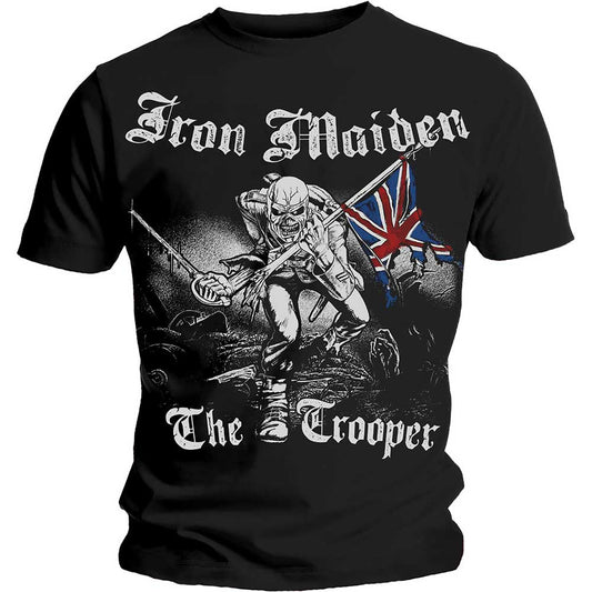 Iron Maiden | Official Band T-Shirt | Sketched Trooper (Back Print)