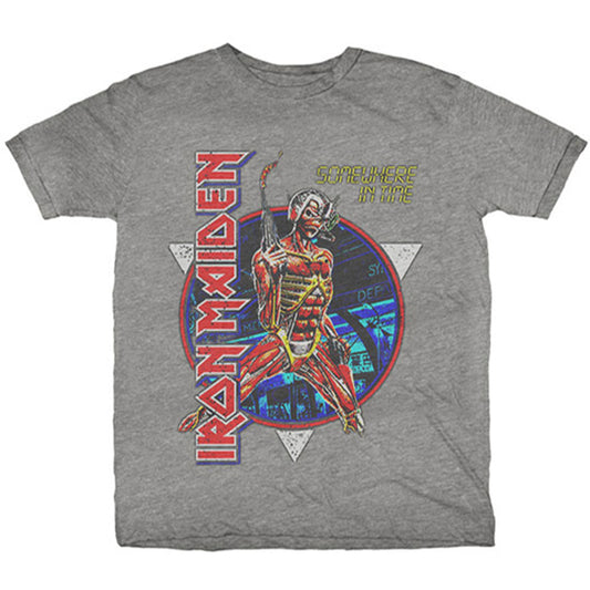 Iron Maiden | Official Band T-Shirt | Somewhere in Time