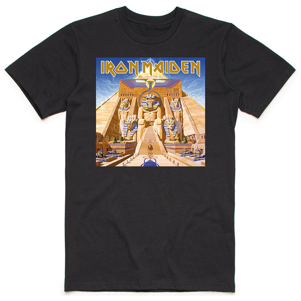 Iron Maiden | Official Band T-Shirt | Powerslave Album Cover Box
