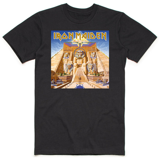 Iron Maiden | Official Band T-Shirt | Powerslave Album Cover Box