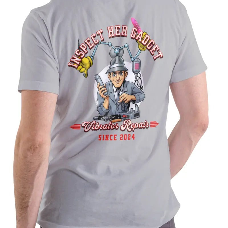 INSPECT HER GADGET REPAIR T Shirt, Unisex Cotton Menswear Hoodie, Sweatshirt | UrbanDripWear.com