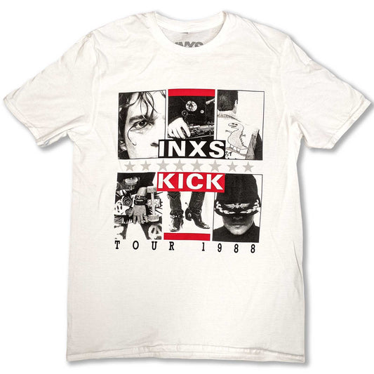 INXS | Official Band T-Shirt | KICK Tour
