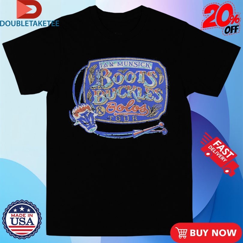 Ian Munsick Boots, Buckles And Bowties Tour Shirts