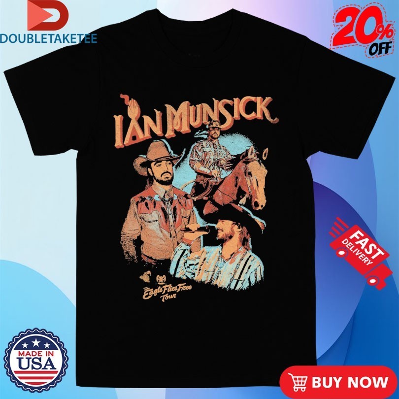 Ian Munsick The Eagle Flies Free Tour Photo Collage Shirts
