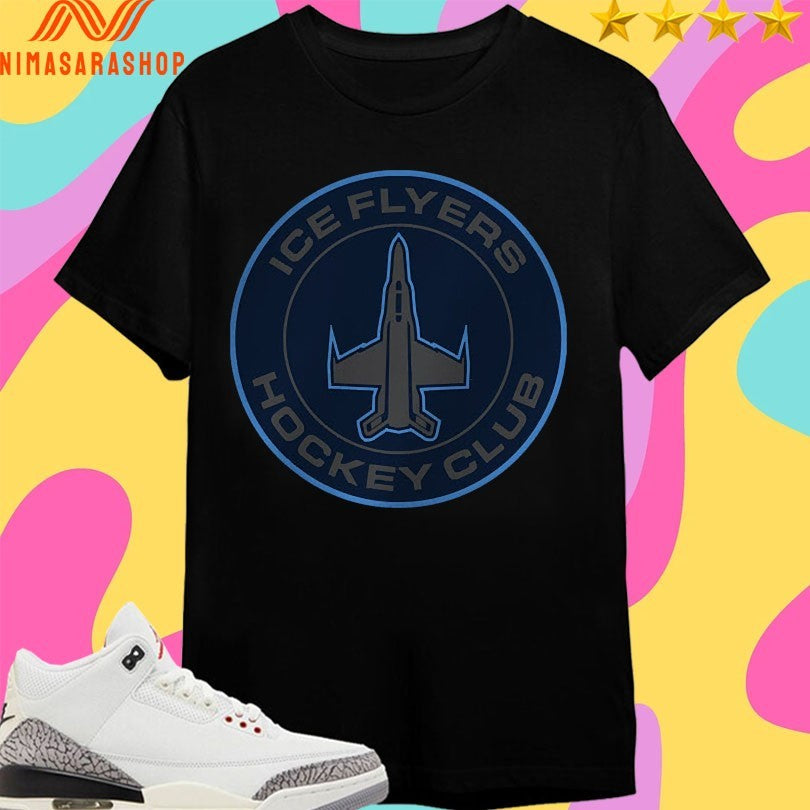 Ice Flyers Hockey Club Logo Shirts