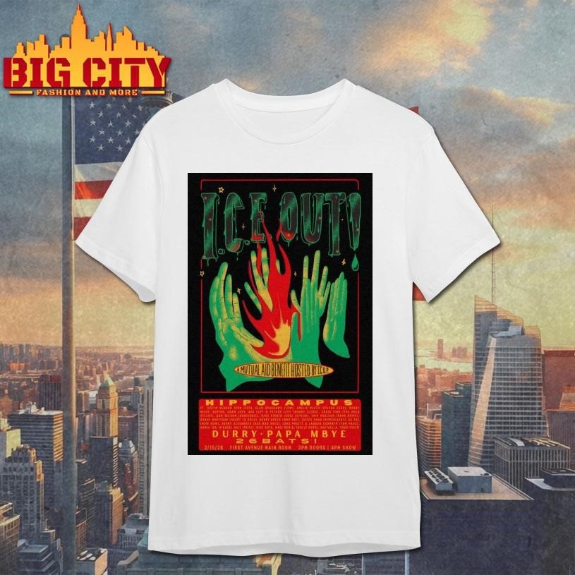 Ice Out Poster 3pm doors 4pm show Poster Shirt