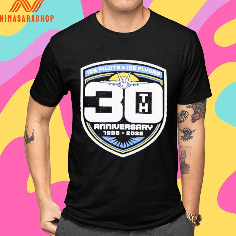 Ice Pilots Ice Flyers 30th Anniversary 1996-2026 Shirts