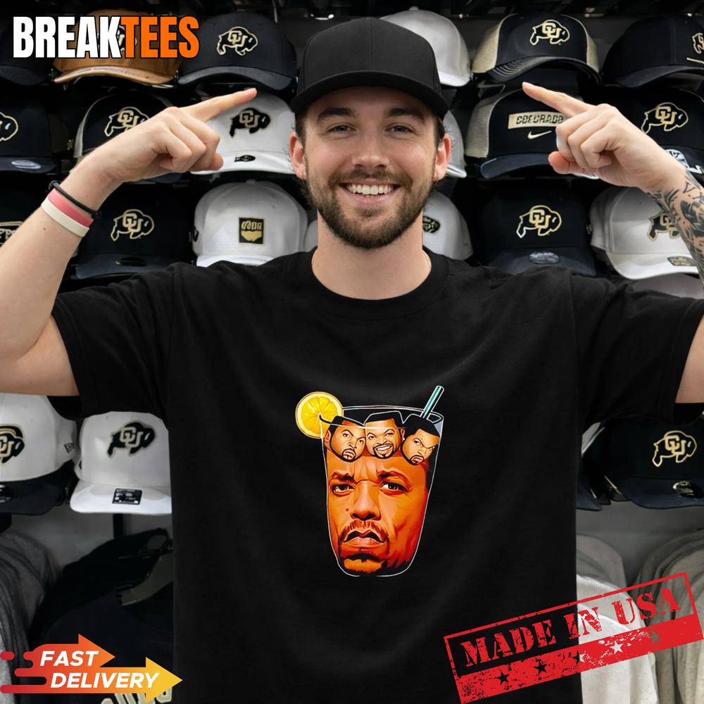 Ice With Ice Cubes Funny Shirt